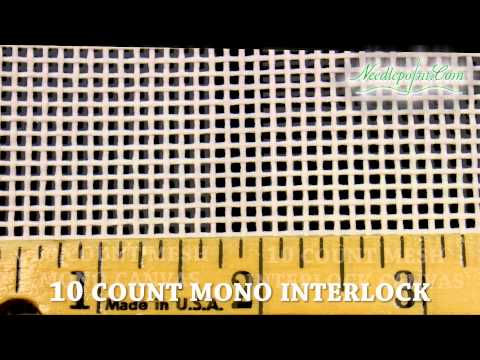 Needlepoint Canvas Mesh Counts & Variations