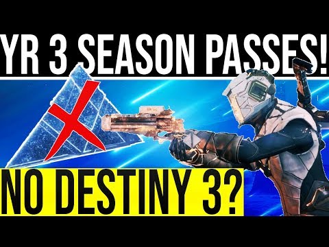 Destiny 2. NO DESTINY 3? E3, 4 Season Passes, Cross Save Paid Content, Taniks Ship, Shrine of Oryx Video