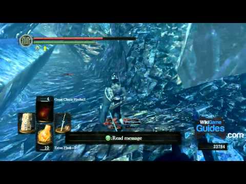 Dark Souls Walkthrough - Crystal Cave: Surviving the Invisible Walkways, To the Next Boss & Bearded Clams (Part 081)