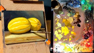 How to paint a small still life using oil paint free narrated lesson by Aleksey Vaynshteyn