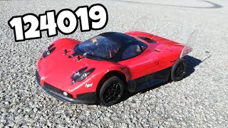 WLToys 124019 GT Speed Run Project on 3S #rcspeedruns