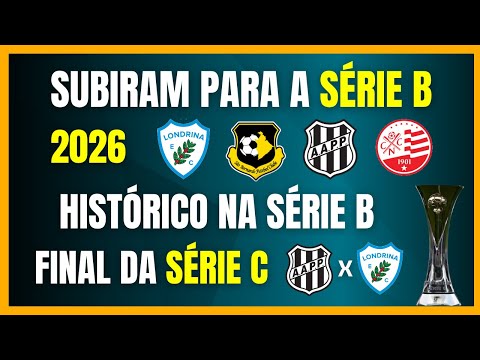 SERIES C | PONTE, NÁUTICO, LONDRINA AND SÃO BERNARDO RISE | PONTE x LONDRINA IN THE FINAL