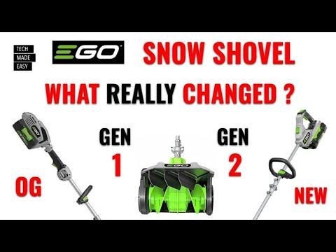 COMPARISON EGO Snow Shovel Comparison