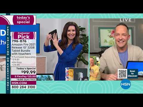 HSN | Electronic Connection featuring Amazon Fire Tablet 02.05.2022 - 07 PM
