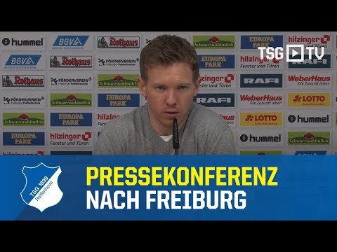 Die Pressekonferenz nach dem Bundesligaspiel beim SC Freiburg