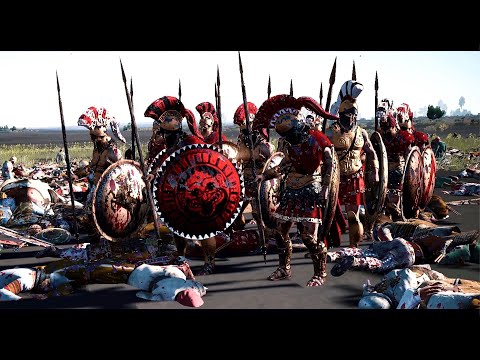 Spartan Champions Heroic Battle Against 30,000 Persians