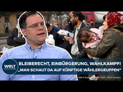 Video Thumbnail: SYRIENS SCHICKSAL: Rückführungen, Bleiberecht und Abschiebungen - Wahlkampf auf Rücken der Syrer?