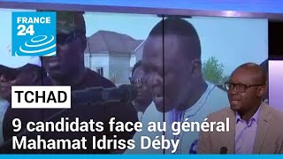 Présidentielle au Tchad : 9 candidats face au général Mahamat Idriss Déby • FRANCE 24