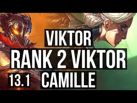 VIKTOR vs CAMILLE (MID) | Rank 2 Viktor, 2/0/3 | TR Challenger | 13.1