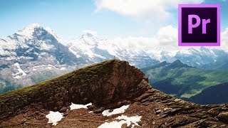How I Color Grade My Drone Footage - Premiere Pro Tutorial