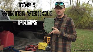 TOP 5 LIFE-SAVING WINTER VEHICLE PREPS! | AKOGR