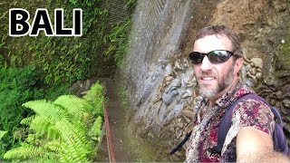 Strange Carvings & Waterfall Hike in Bali, Indonesia