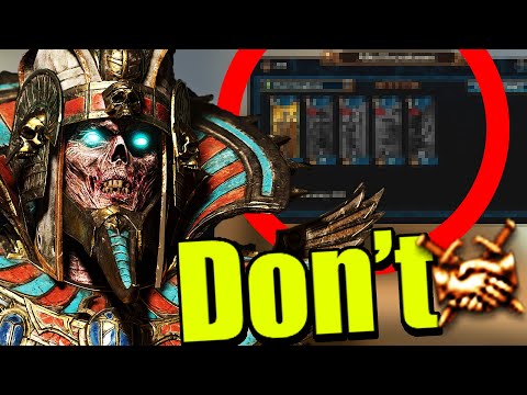NEVER Ally with the Tomb Kings in Immortal Empires