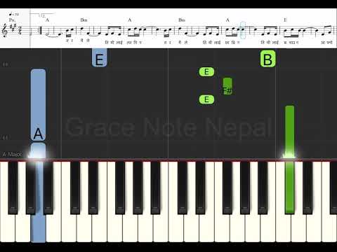 Nepali Christian Song | Hazaar Daadaharu | हजार डॅाडाहरू | Basic Piano Tutorial
