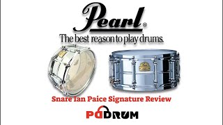 Video thumbnail for PEARL IAN PAICE SIGNATURE REVIEW | SNARE DRUM by Pddrum