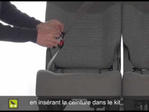 comment installer nacelle streety dans voiture