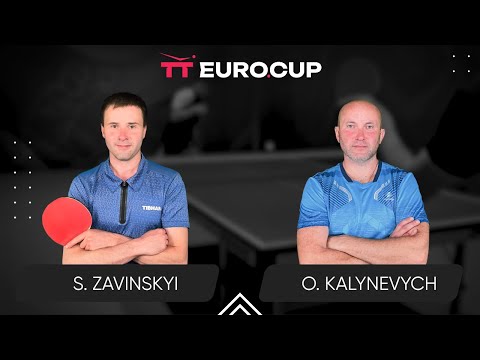 13:40 Serhii Zavinskyi - Oleksandr Kalynevych 15.07.2024 TT Euro.Cup Ukraine Professional. TABLE 4