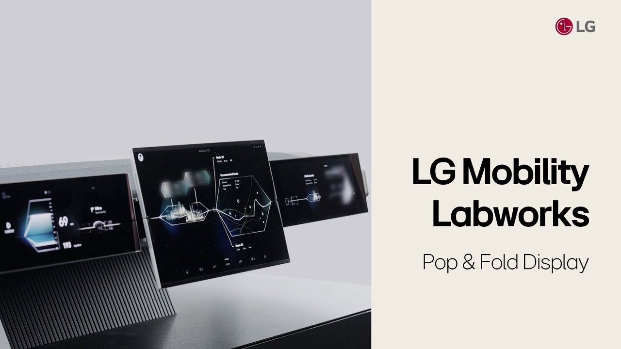 Experience Future Mobility Your Way / Pop & Fold Display