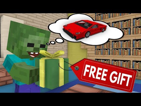 Monster School || UNBOXING PRESENT || Monster School