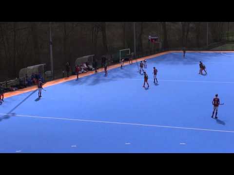 Scoreverloop JB1 thuis tegen Ypenburg JB1