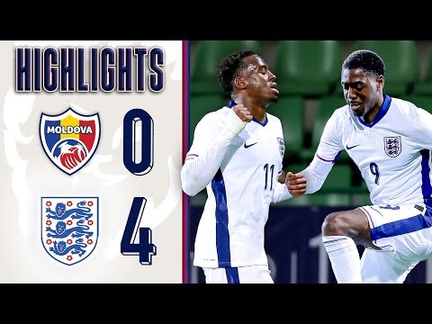 Young Lions Hit Four! | Moldova U21 0-4 England U21 | UEFA EURO U21 Qualification
