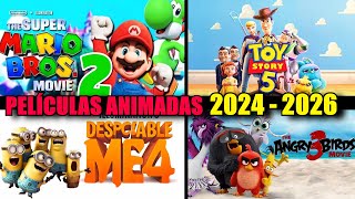 10 PELÍCULAS ANIMADAS MÁS ESPERADAS de los SIGUIENTES AÑOS