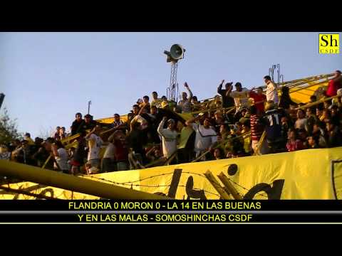 "Somoshinchas Csdf - La gente de Flandria nunca abandono al equipo pese al descenso" Barra: La Barra de Flandria &bull; Club: Flandria