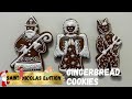Decorating Gingerbread Cookies For Holiday Season Saint Nicolas Theme