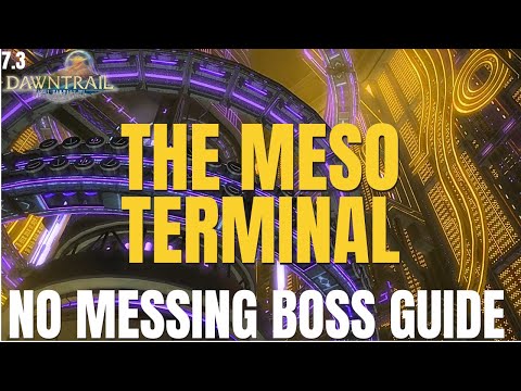 The Meso Terminal Guide || BOSS GUIDE || FFXIV 7.3 || Dawntrail