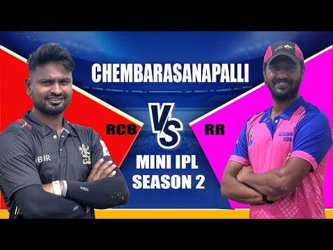 MINI IPL CHEMBARASANAPALLI SEASON 2  | #cricket  #live
