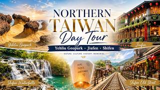 🇹🇼 NORTHERN TAIWAN DAY TOUR FROM TAIPEI | Yehliu, Jiufen, Shifen &amp;amp; Sky Lantern Experience