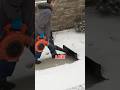 The best way to clean snow fast