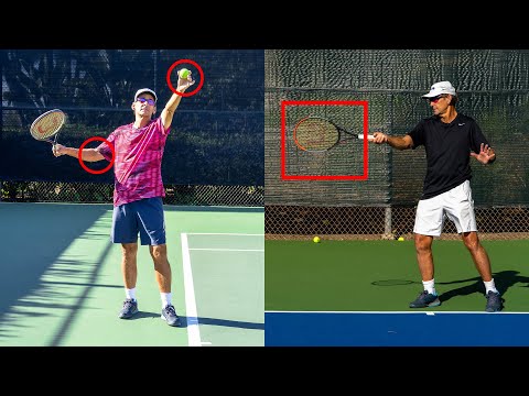 The Secret To Making Tennis Look EASY! thumbnail