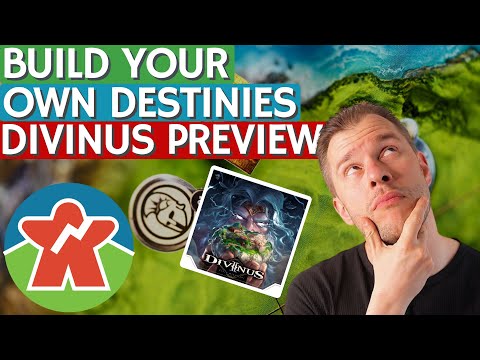 Divinus - Build Your Own "Destinies" - Board Game Preview