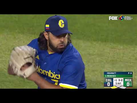Nabil Crismatt's Scoreless First Inning | Colombia vs. Mexico World Baseball Classic