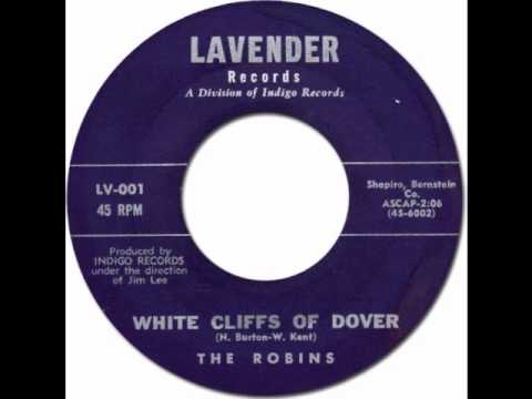 WHITE CLIFFS OF DOVER - The Robins [Lavender 001] 1961 * Doo-Wop