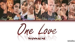 Wanna One – &#39;One Love&#39; (묻고싶다) [Han/Rom/Indo] Color Coded Lyrics Sub Indo