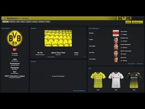 Football Manager 2014 Let's Play - Borussia Dortmund #1 | Hello Germany! | Gameplay