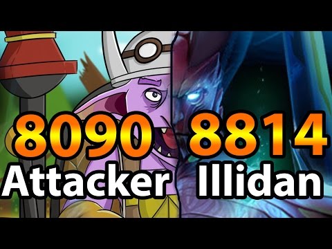 Dota 2 !Attacker Timbersaw vs Illidan Terroblade