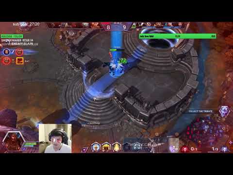 Tyrael Sanct on Cursed - Tyrael Kerrigan Chen DIVE COMP! - Grandmaster Storm League Game