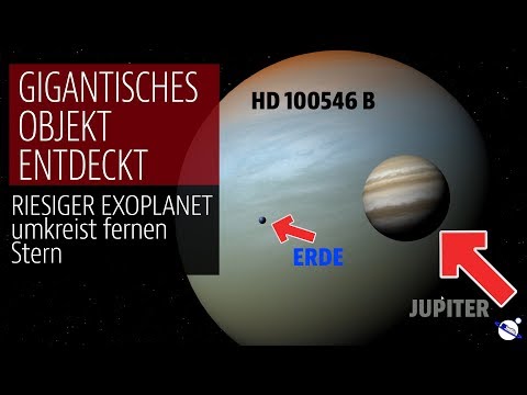 Gigantic object discovered - Giant planet orbits distant star