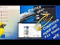 How To Share Files Within Two Computers Through WIFI Router By Using LAN Cables Sinhala සිංහ