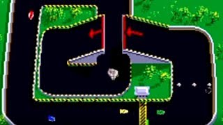 Super Sprint Game Boy Advance GBA Gameplay