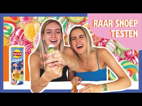 RAAR SNOEP UITTESTEN! Maxime lust geen snoep🤭🍭