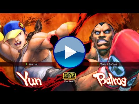 soushihan KaoTV ( Yun ) vs onigiri kai ( Balrog ) SSF4 AE 2012 HD | PhilaGilla