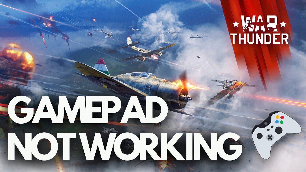 War Thunder / Controller Not Working / Not Detected on Steam PC🎮