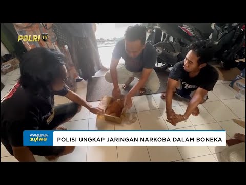 POLRES JEMBER UNGKAP NARKOBA DALAM BONEKA