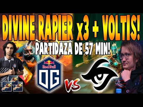 OG vs SECRET [BO3] - Rapier x3 + VOLTIS "Sumail vs Matumbaman" - ESL Los Angeles 2020 DOTA