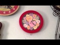RARE 2003 USPS VALENTINE CLOCK