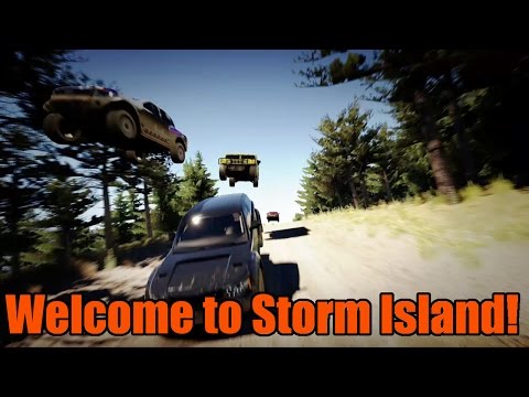Forza Horizon 2 | Storm Island Expansion | First Race and Vehicle!